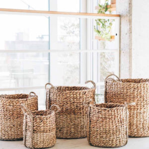 Korb Suni aus Wasserhyazinthe