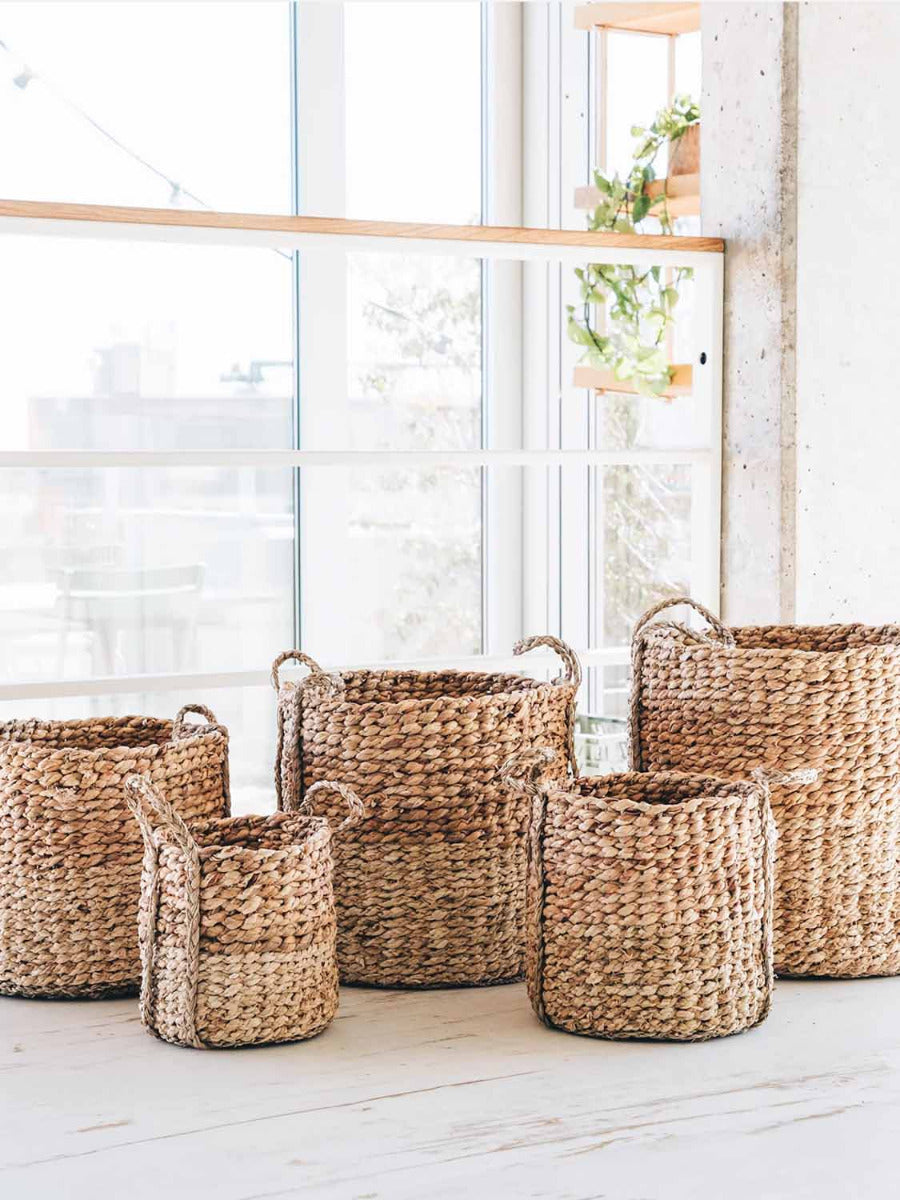 Korb Suni aus Wasserhyazinthe