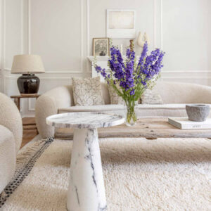 Alternative view of Marble table Eveline