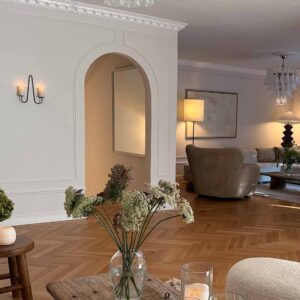 Alternative view of Wandkerzenleuchter aus Eisen