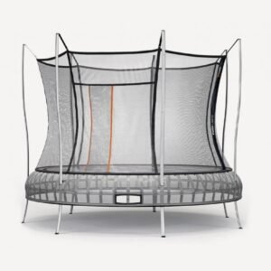 Vuly Safe Outdoor Trampoline Round Springless Trampolines With Safety Enclosure Net