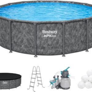 Bestway APX 365 16ft x 48 inches Round Above Ground Pool Set