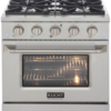 Kucht 30 Gas Range in Titanium