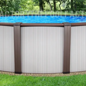 Alternative view of 30’x54″ Daytona Round Pool